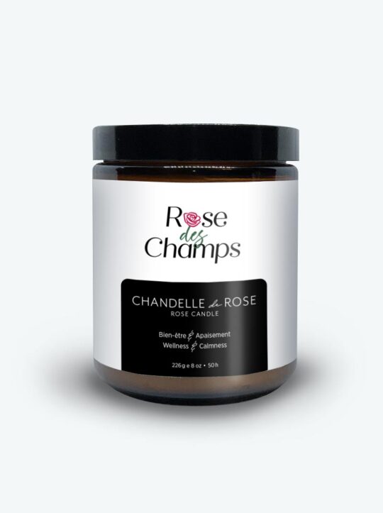 Rose candle 226g, duration 50h