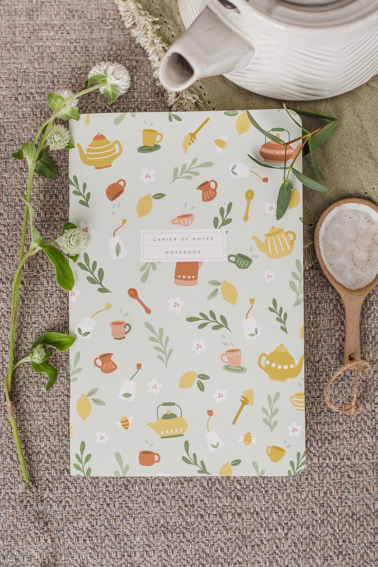 Cahier de notes-Tea Party