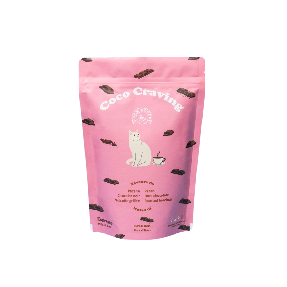 Dums Coffee - Café moulu en sac - Coco Craving -250gr