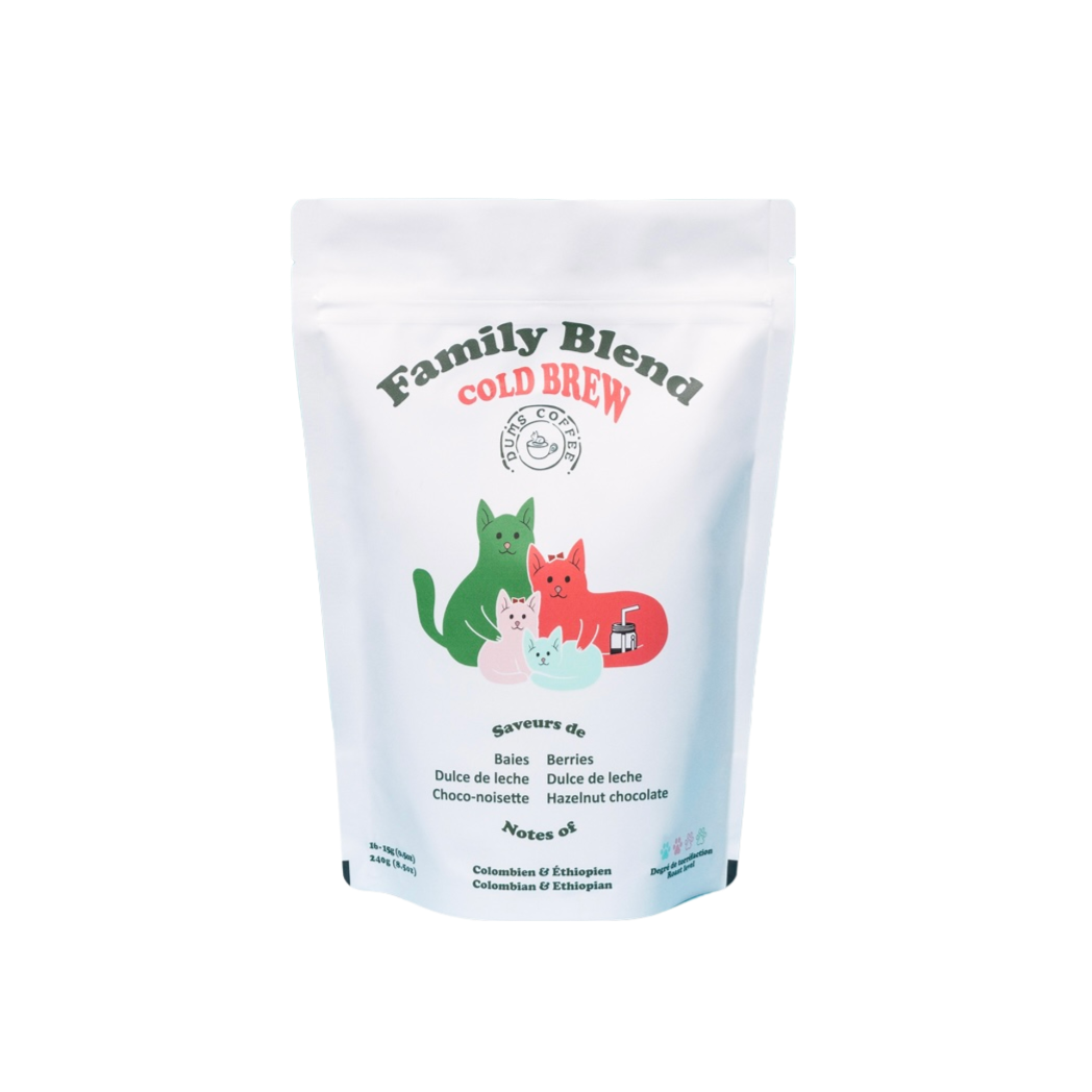 Dums Coffee - Ground Coffee in Bags - Family Blend - 250gr 