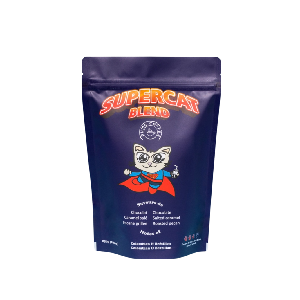 Dums Coffee-café en sac - SuperCat Blend - Moulu 250gr
