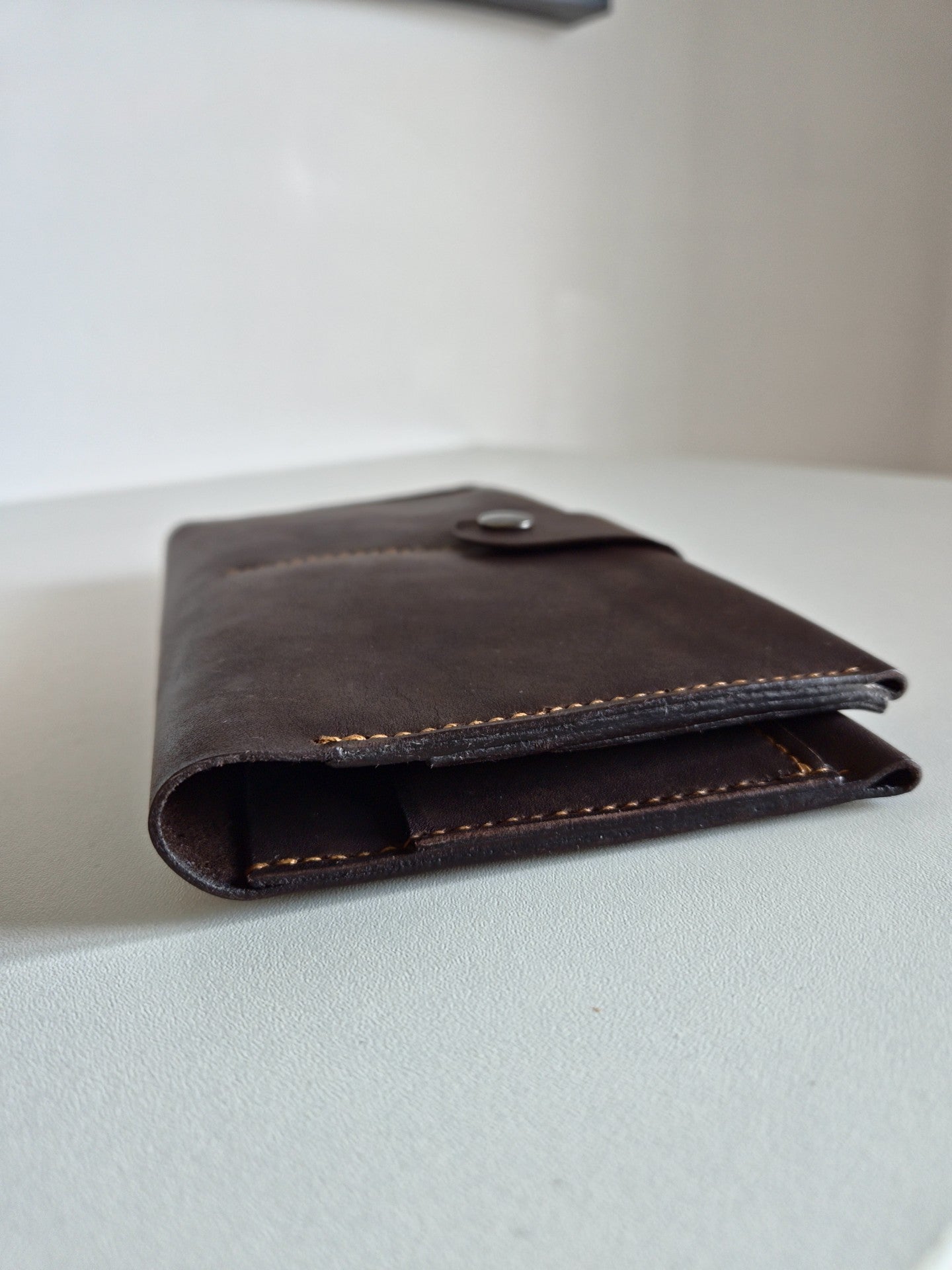 Upcycled Leather Passport Holder – Elegance and Protection for Your Travels 