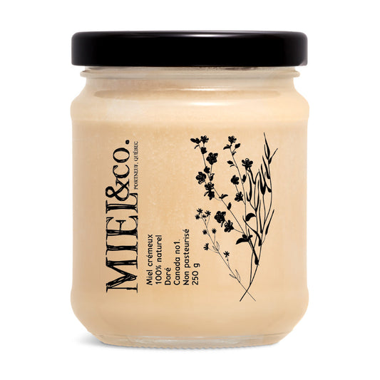 Miel crémeux de fleurs sauvages 250 g