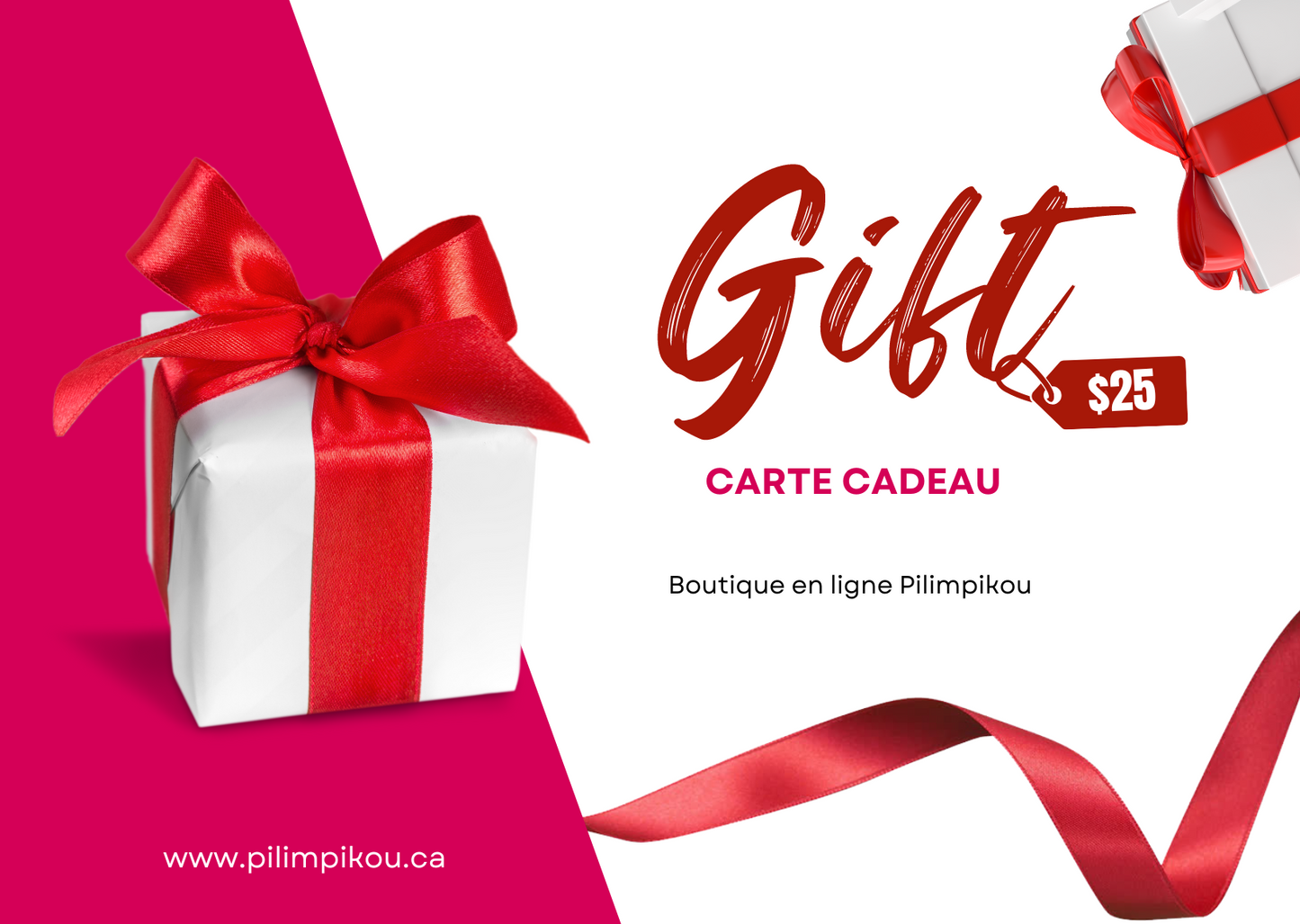 Gift card to offer