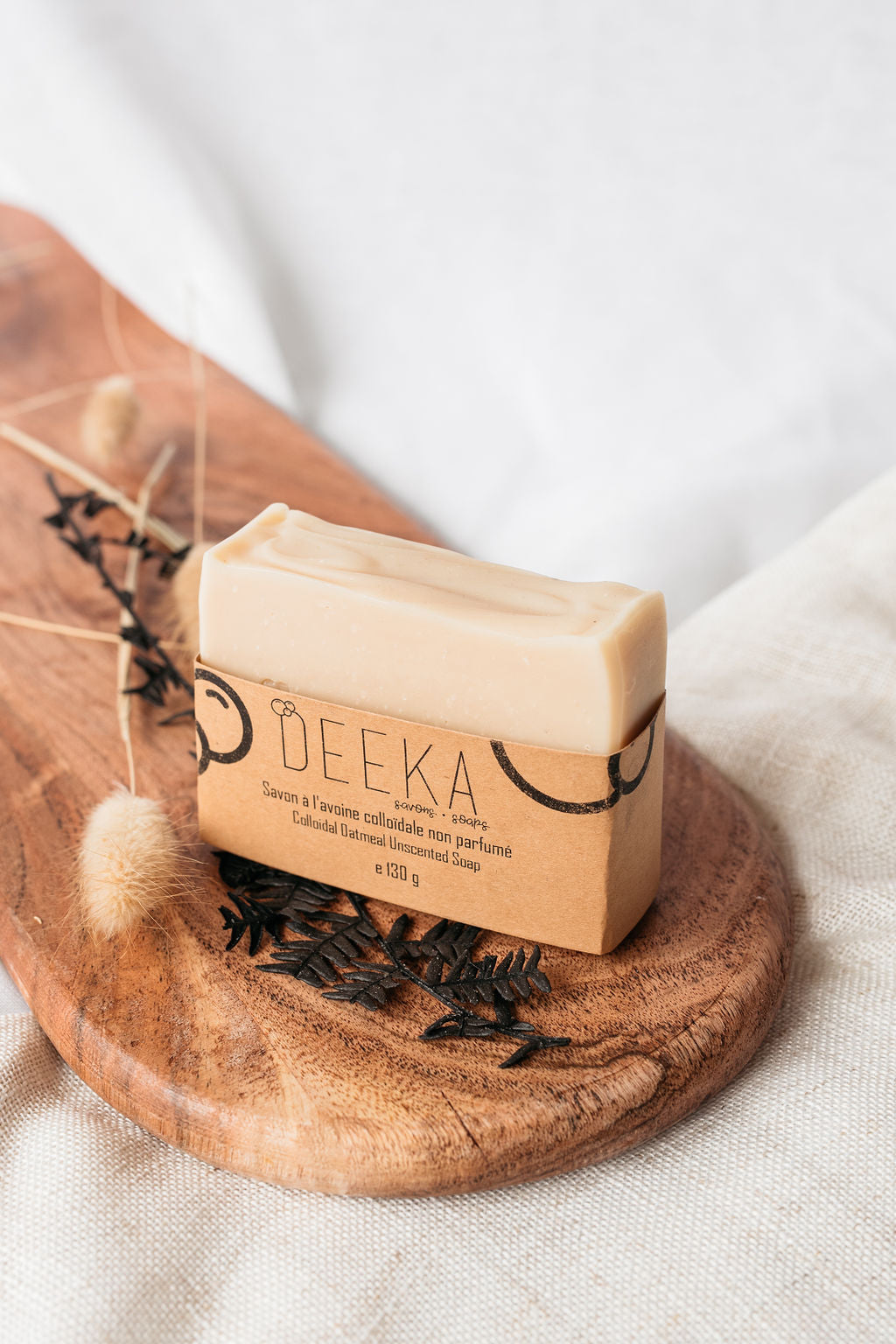 Unscented colloidal oatmeal soap